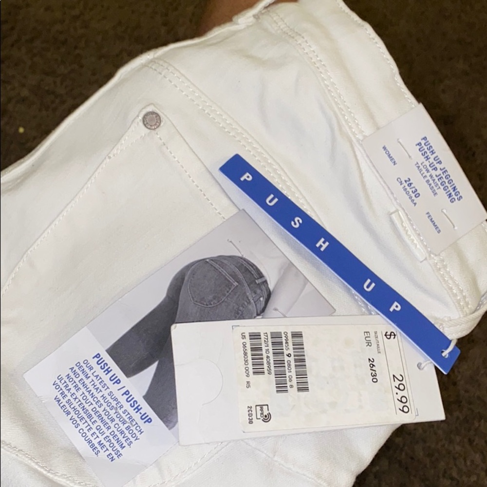 White jeans